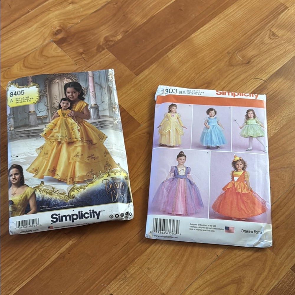 Simplicity Yellow Theater Costume Pattern